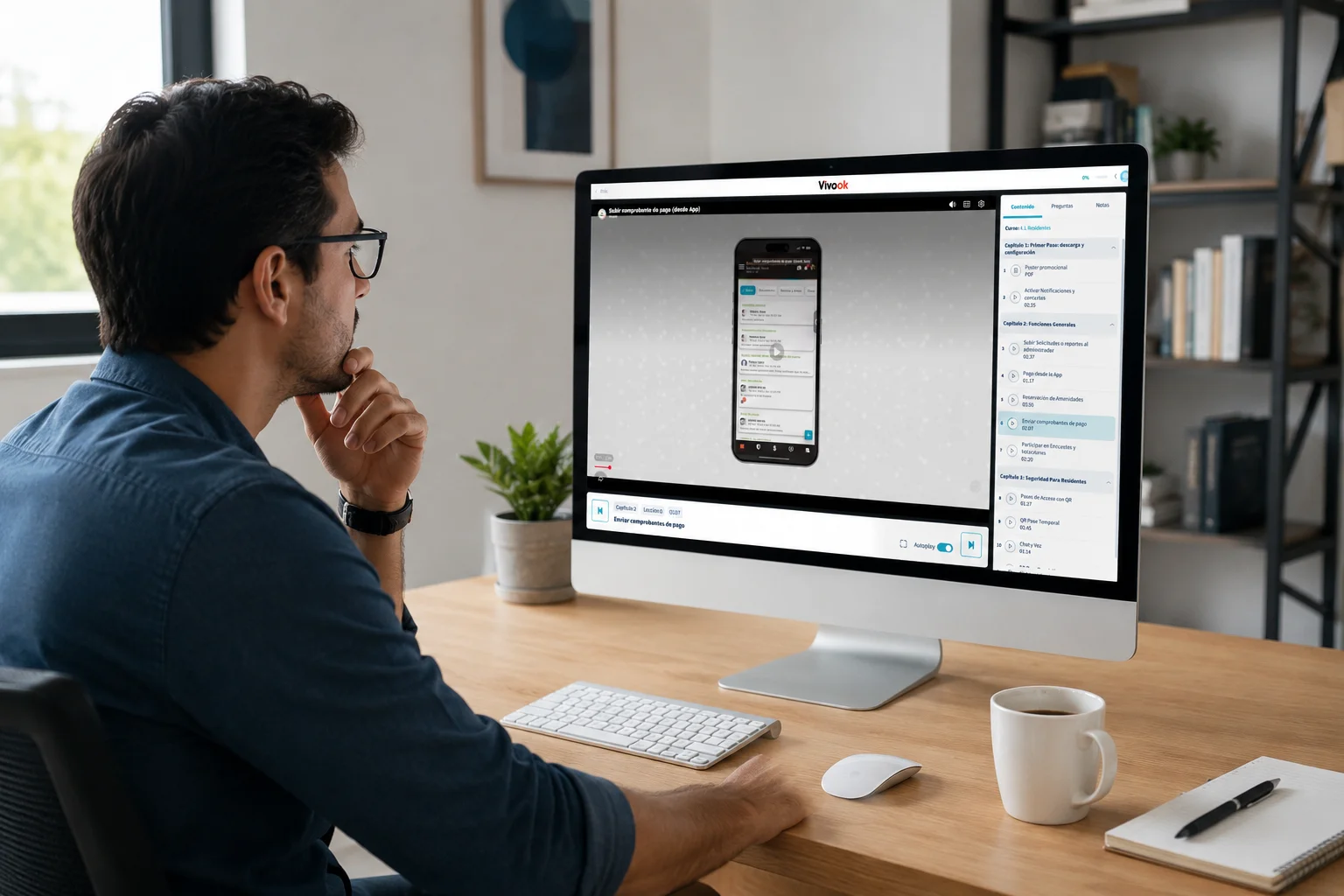 Curso de Academia Vivook para administradores