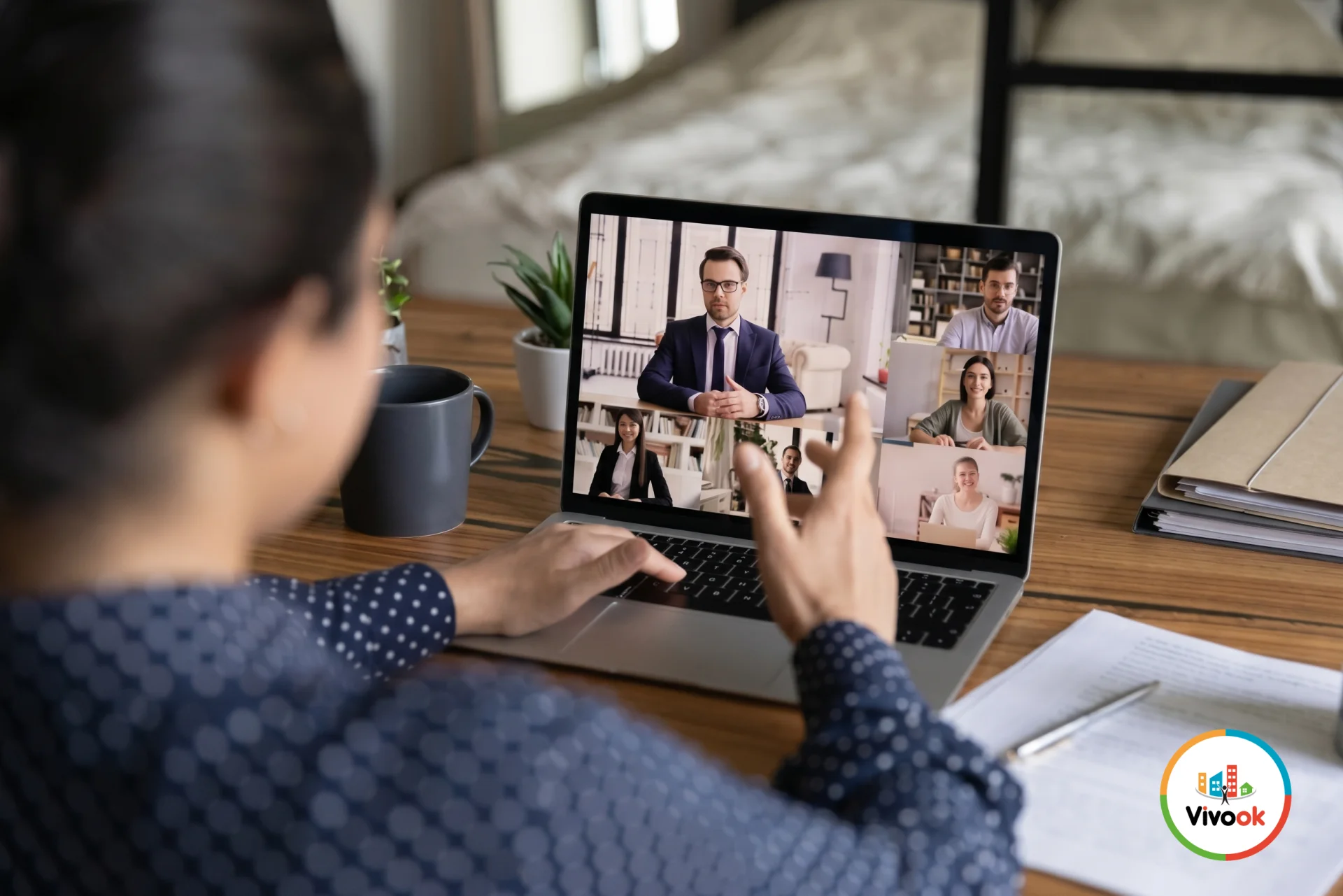 Capacitación en vivo de Vivook por video conferencia